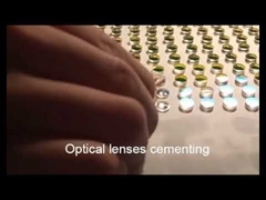 Optical lenses cementing